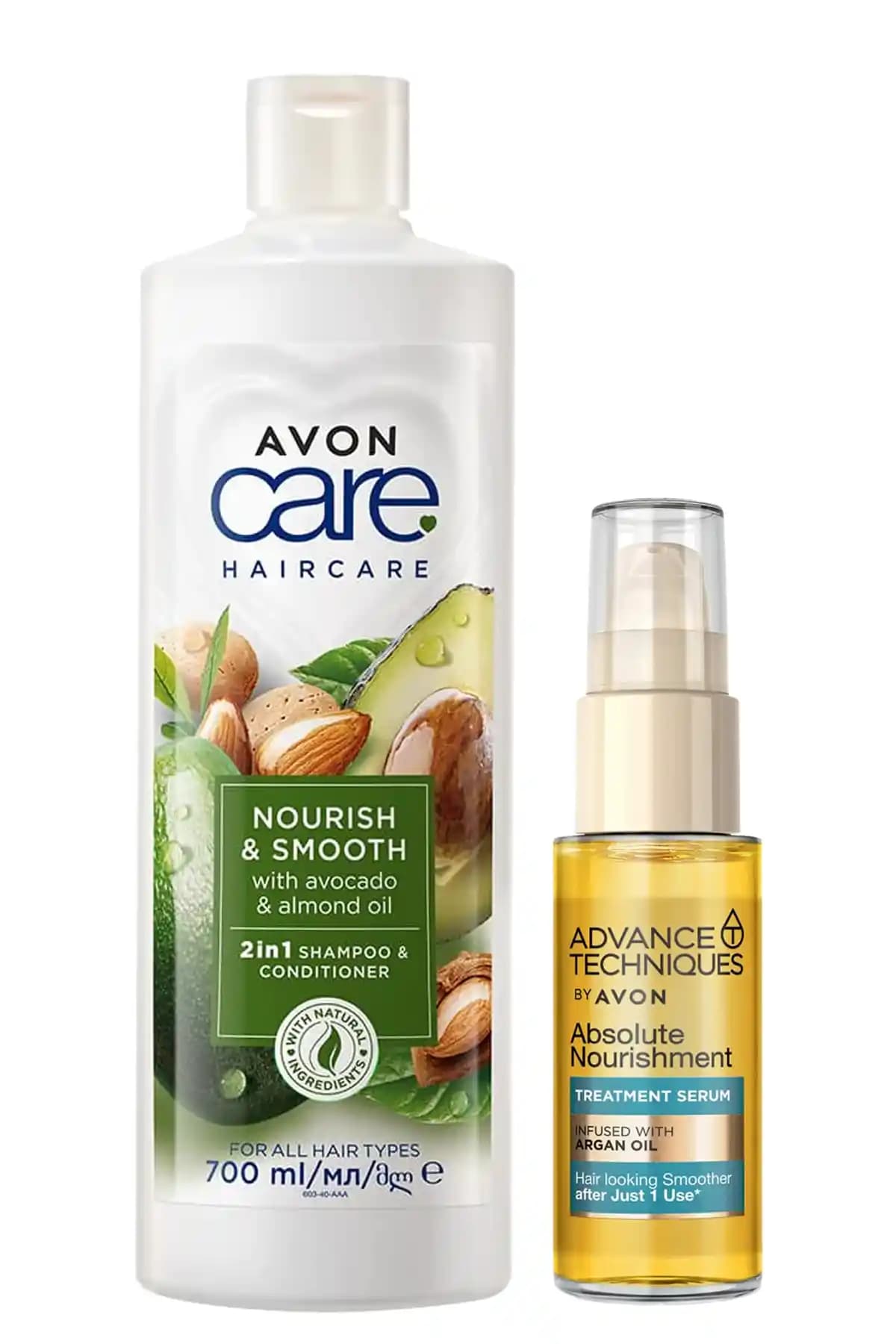 Avon Care Avokado Badem Şampuanı Saç Kremi ve Argan Yağı Serumu Paketi İncelemesi