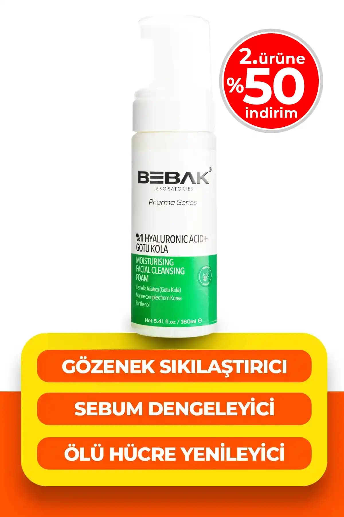 Bebak Pharma Cilt ve Makyaj Temizleyici: Doğal İçeriklerle Cilt Temizliği ve Bakımı