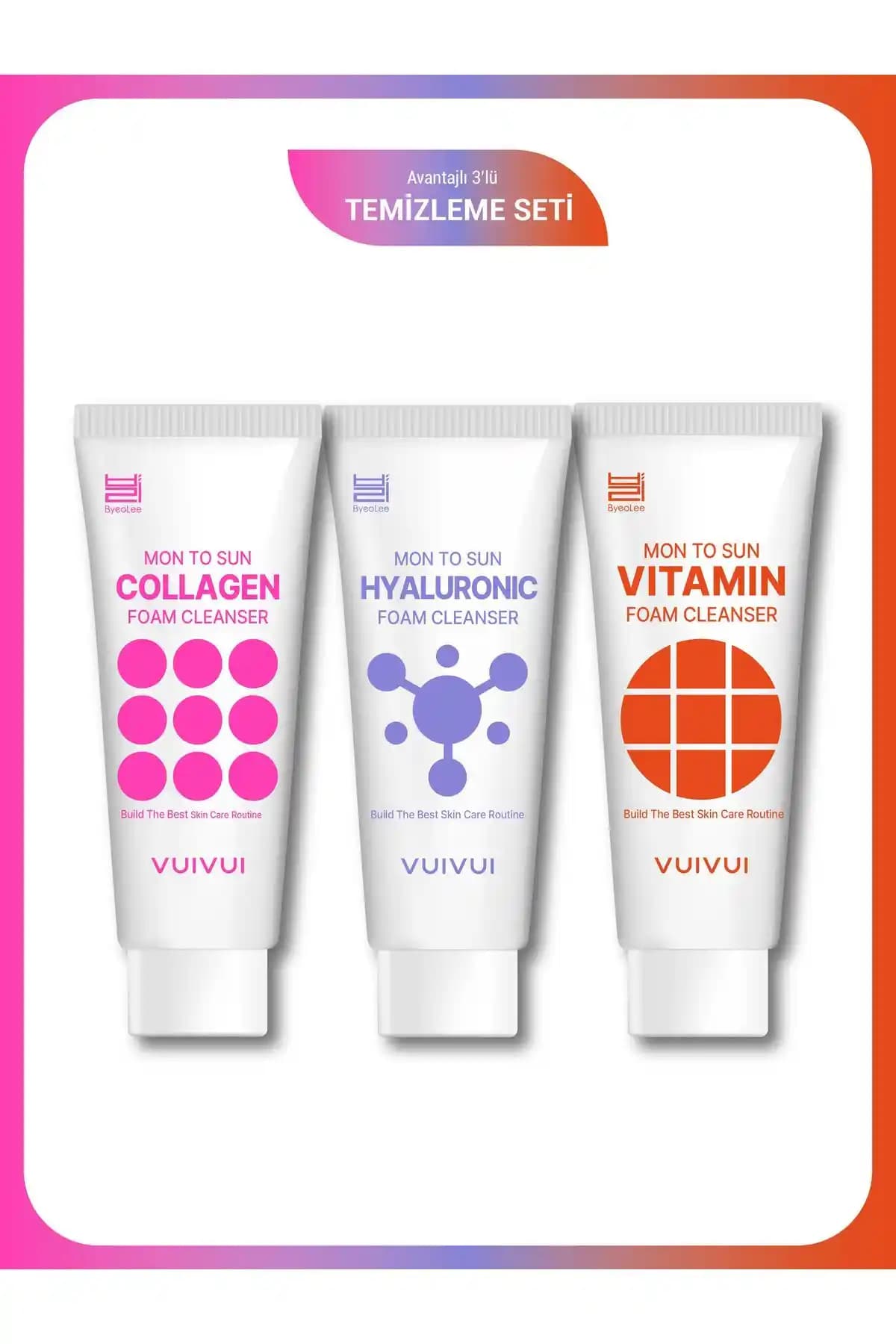 Byeolee Vita10 Kolajen Hiyalüronik Foam Cleanser ile Derinlemesine Temizlik ve Cilt Güçlendirme