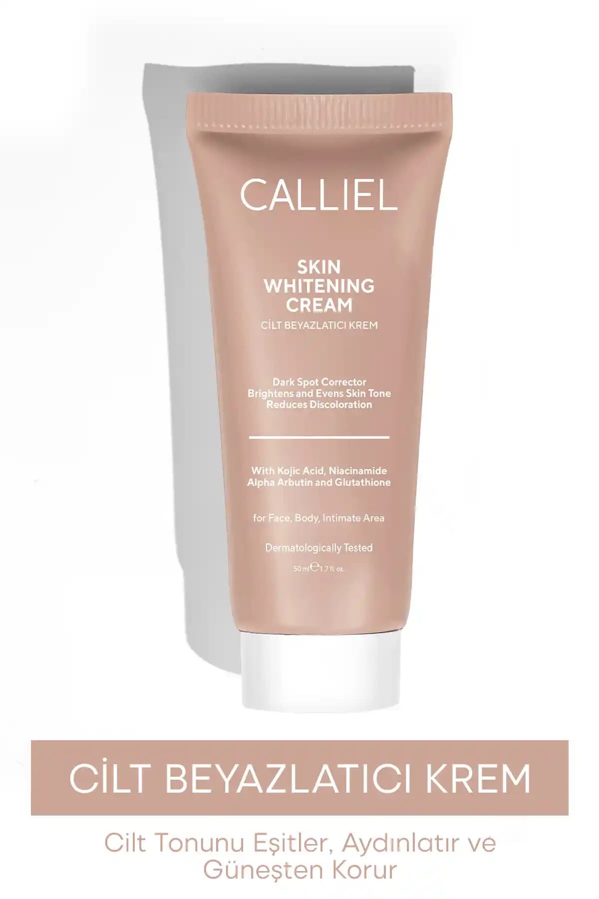 CALLİEL Cilt Beyazlatıcı ve Aydınlatıcı Bakım Kremi: Cilt Tonunu Eşitleyen Güçlü Formül