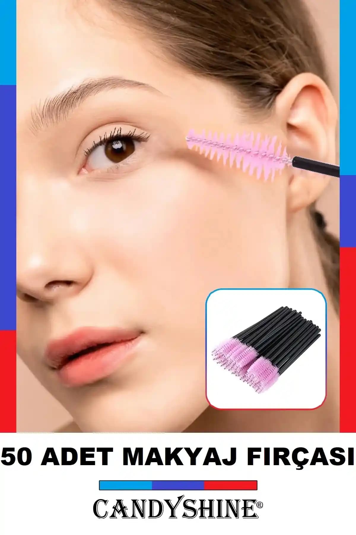 CandyShine Kaş ve Kirpik Kıvırma Fırçası: Doğal Görünüm İçin Pratik ve Dayanıklı Makyaj Aracı