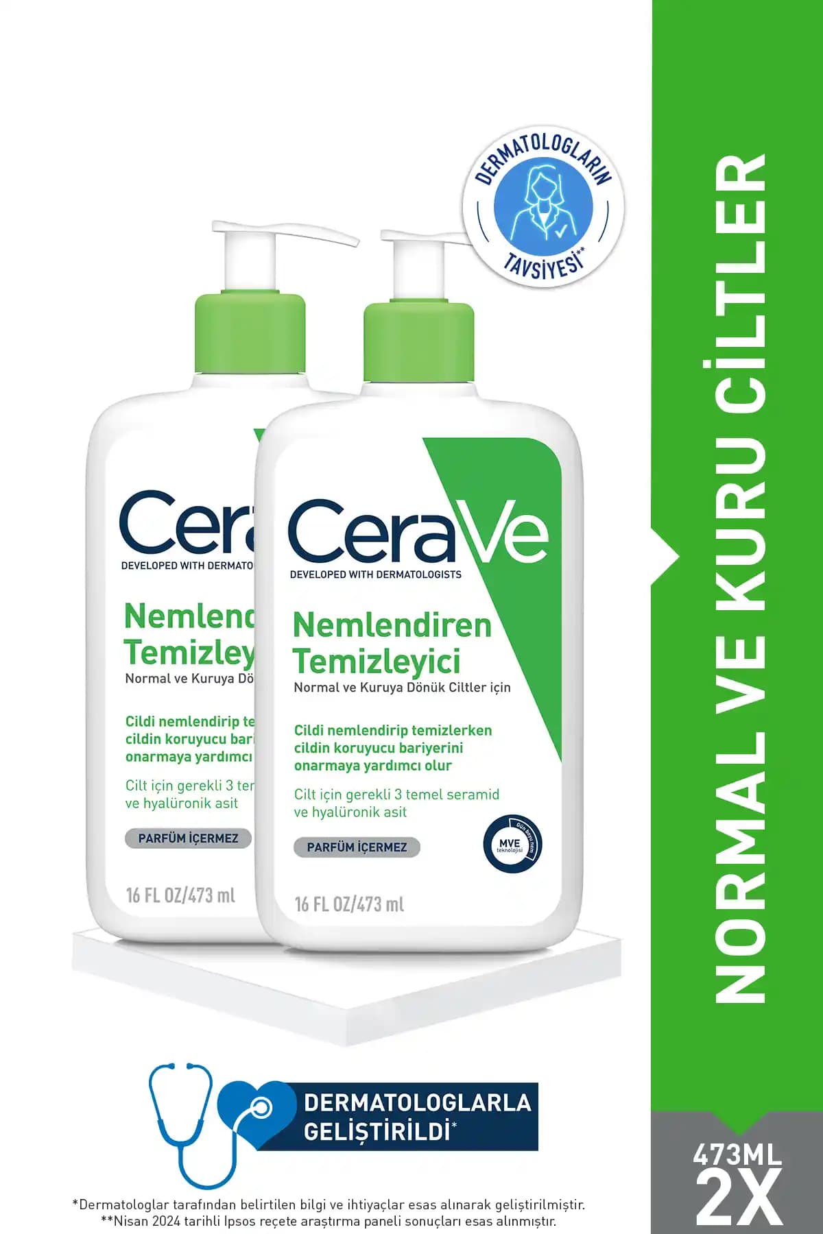 CeraVe Nemlendiren Temizleyici: Kuru Ciltler İçin Güvenilir ve Etkili Bakım Çözümü