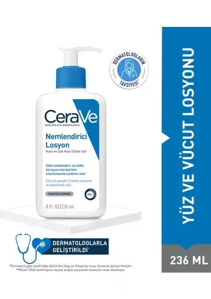 CeraVe Nemlendirici Losyon: Kuru ve Hassas Ciltler İçin Güvenilir Nemlendirme Çözümü