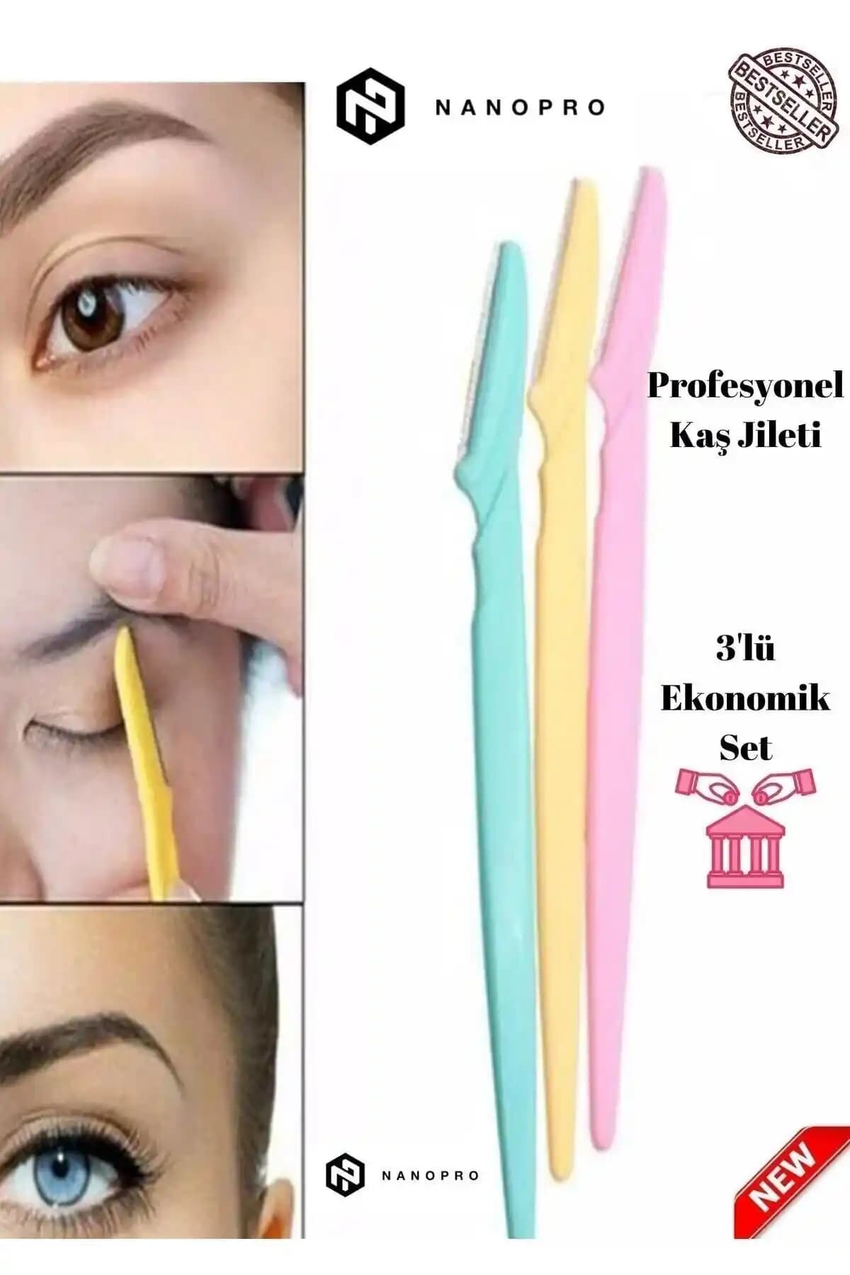 Chehra Design Yüz Jileti ve Kaş Usturası Seti: Güvenli ve Pratik Yüz Bakım Çözümü