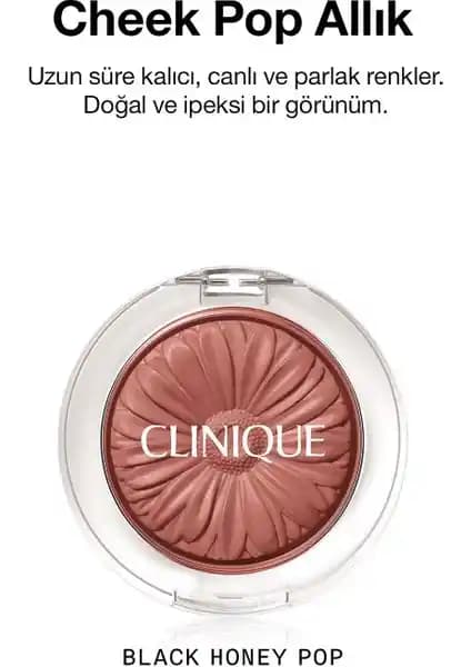 Clinique Cheek Pop Allık Black Honey: Doğal ve Kalıcı Yanak Rengi Seçeneği