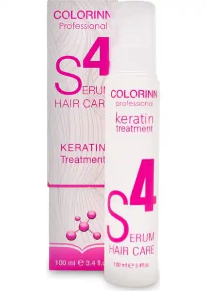 Colorinn Professional S4 Keratin Serum ile Saçlarınızda Güçlü ve Parlak Bir Dönem Başlatın