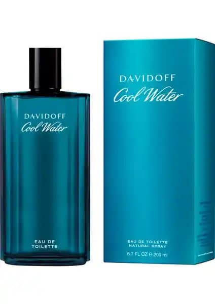 Davidoff Cool Water EDT 200 ml Erkek ve Kadın İçin Ferah ve Ekonomik Parfüm Seçeneği