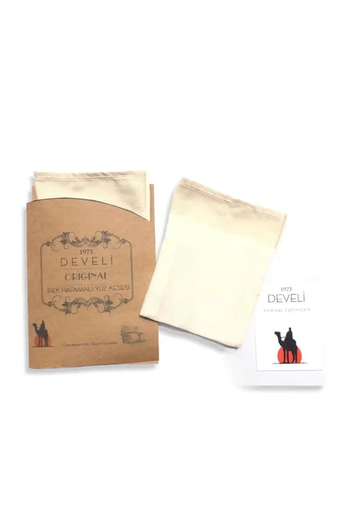 Develi 1973 Doğal İpek Harmanlı Mini Yüz Kesesi Cilt Bakımında Yeni Bir Dönem