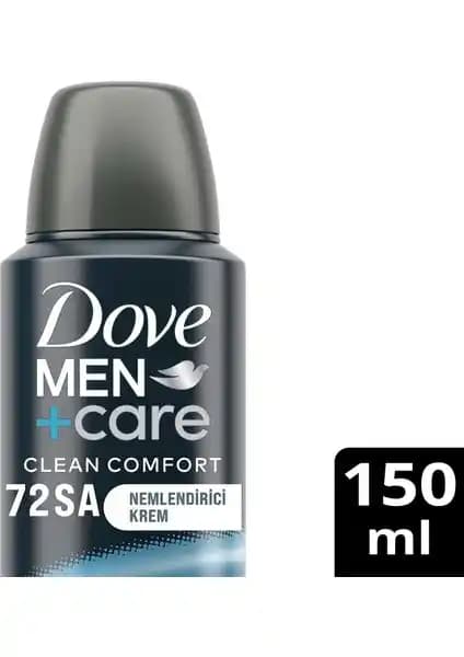 Dove Men Clean Comfort Erkek Sprey Deodorantı Günlük Koruma ve Cilt Bakımı Özellikleri