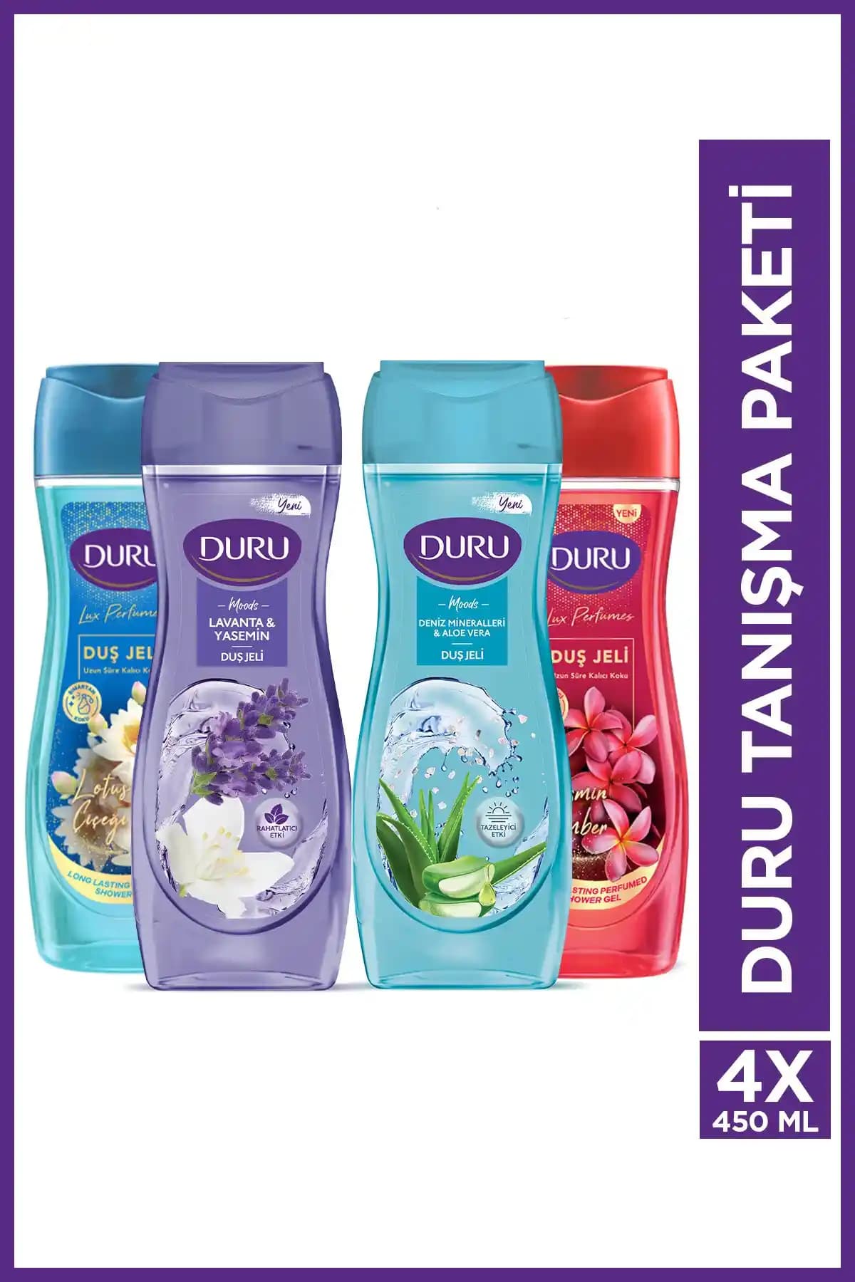 Duru Moods Duş Jeli Seti İncelemesi: Farklı Kokular ve Güvenli Kullanım Özellikleri