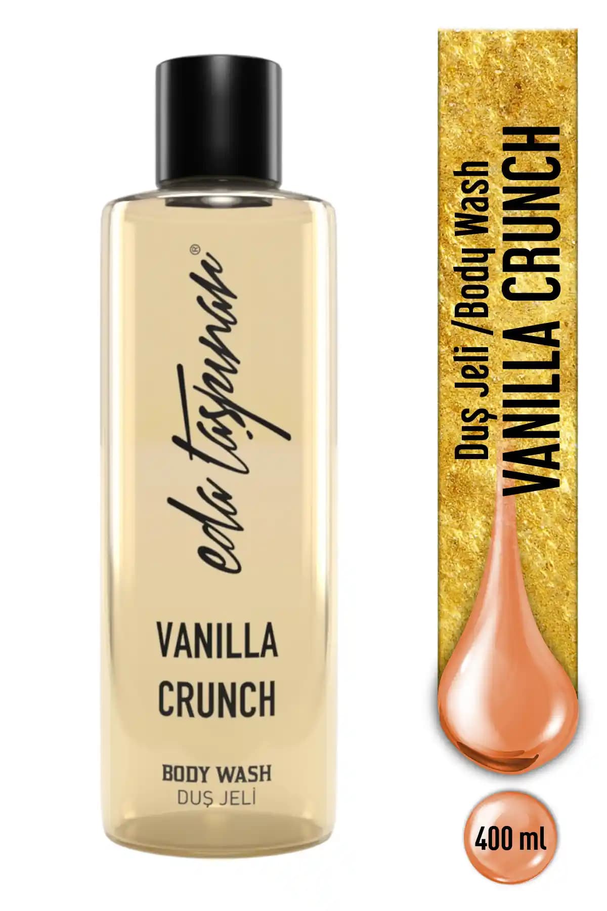 Eda Taşpınar Vanilla Crunch Vanilya Duş Jeli: Doğal ve Kalıcı Aromalı Temizlik Deneyimi
