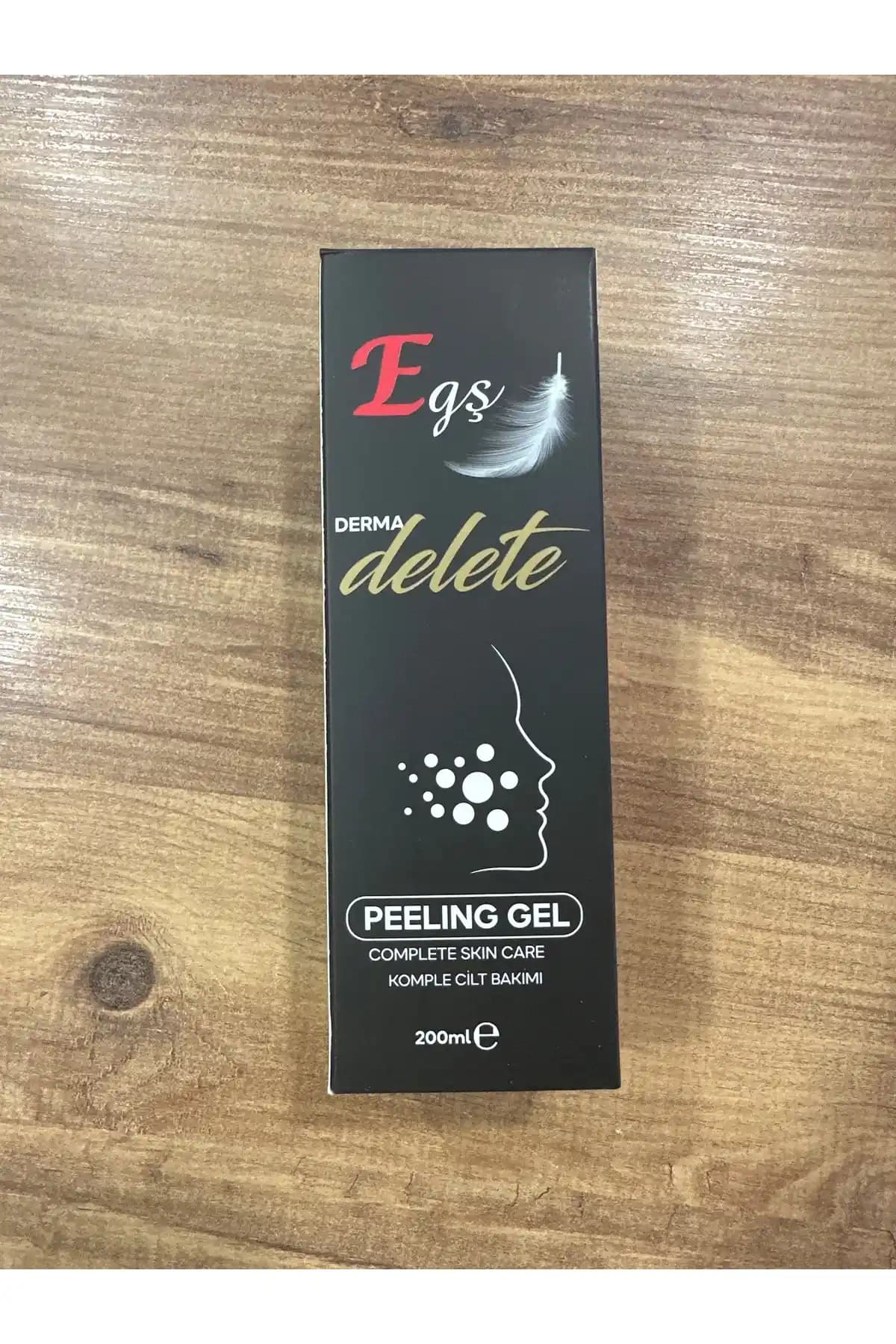 Egş DERMA Delete Dermadelete Soyucu Krem Peeling ile Cilt Temizliği ve Parlaklık Sağlama