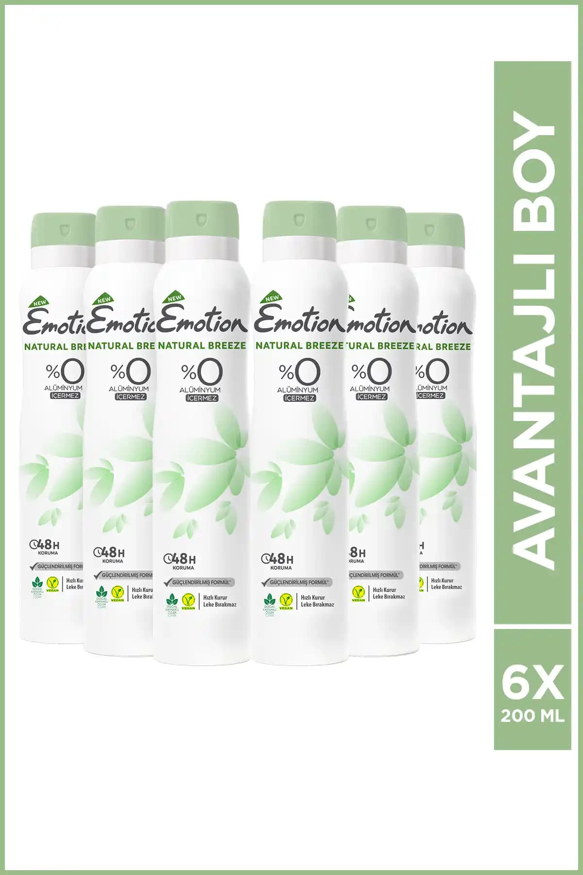 Emotion Natural Breeze Kadın Vegan Deodorant: Doğal ve Etkili Günlük Koruma Çözümü