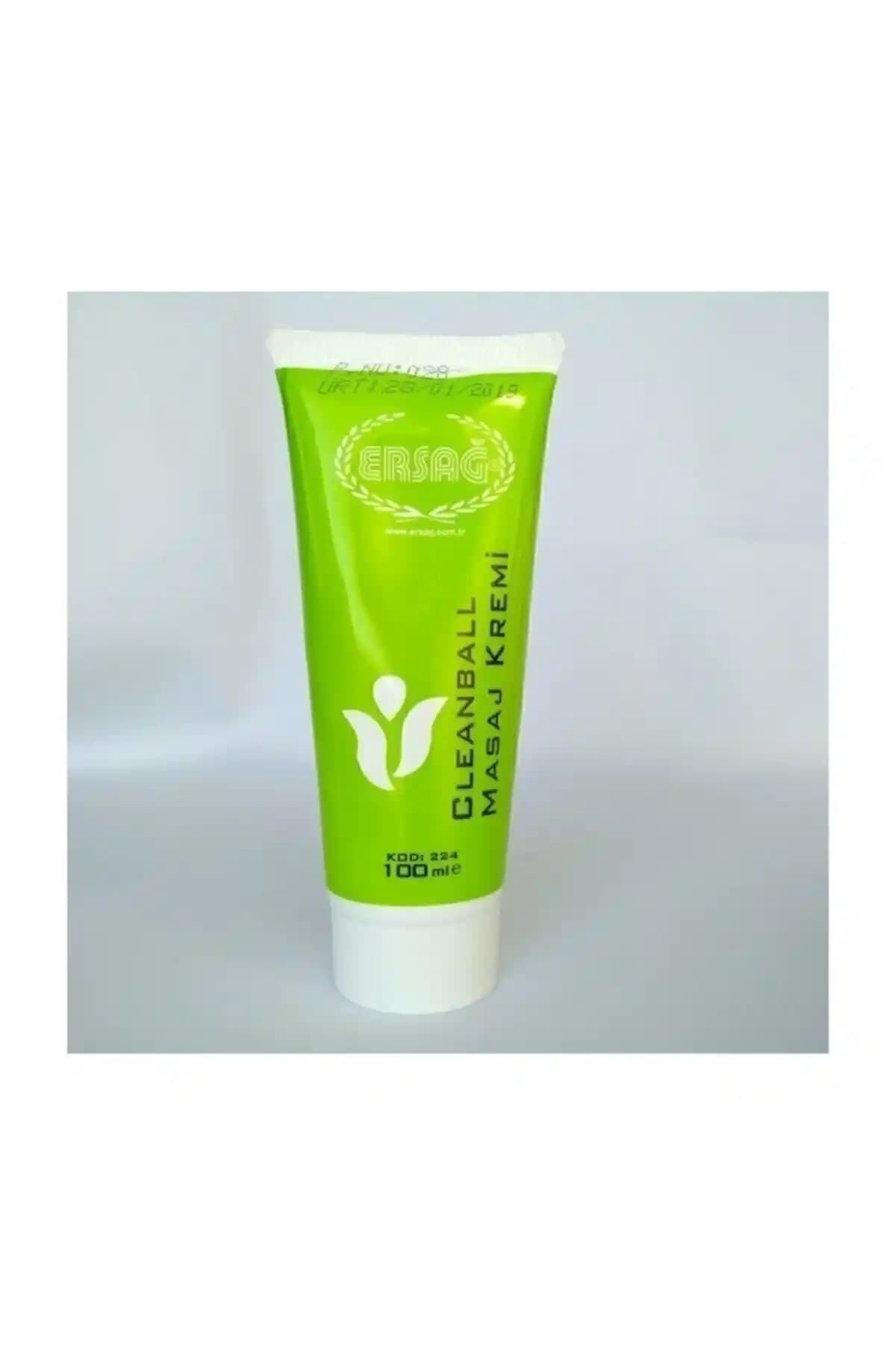 Ersağ Cleanball Masaj Kremi: Doğal İçerikli Sıkılaştırıcı ve Ağrı Hafifletici Cilt Bakım Ürünü