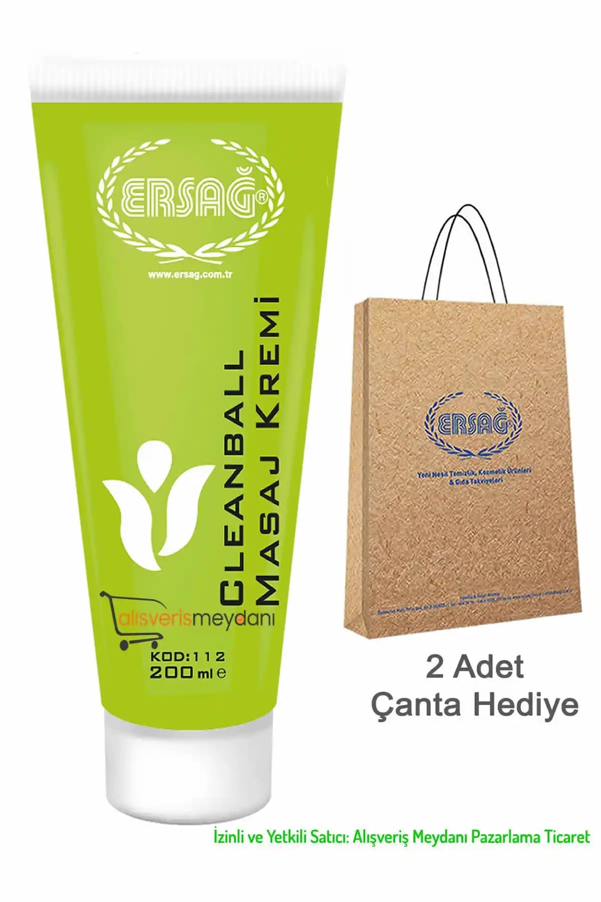 Ersağ Cleanball Masaj Kremi: Kas ve Adale Rahatlatıcı Doğal Bakım Ürünü