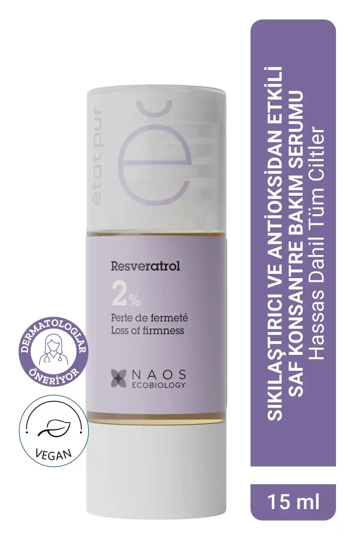 Etat Pur Resveratrol Serumu: Yaşlanma Karşıtı ve Antioksidan Güçle Cilt Bakımında Yenilik