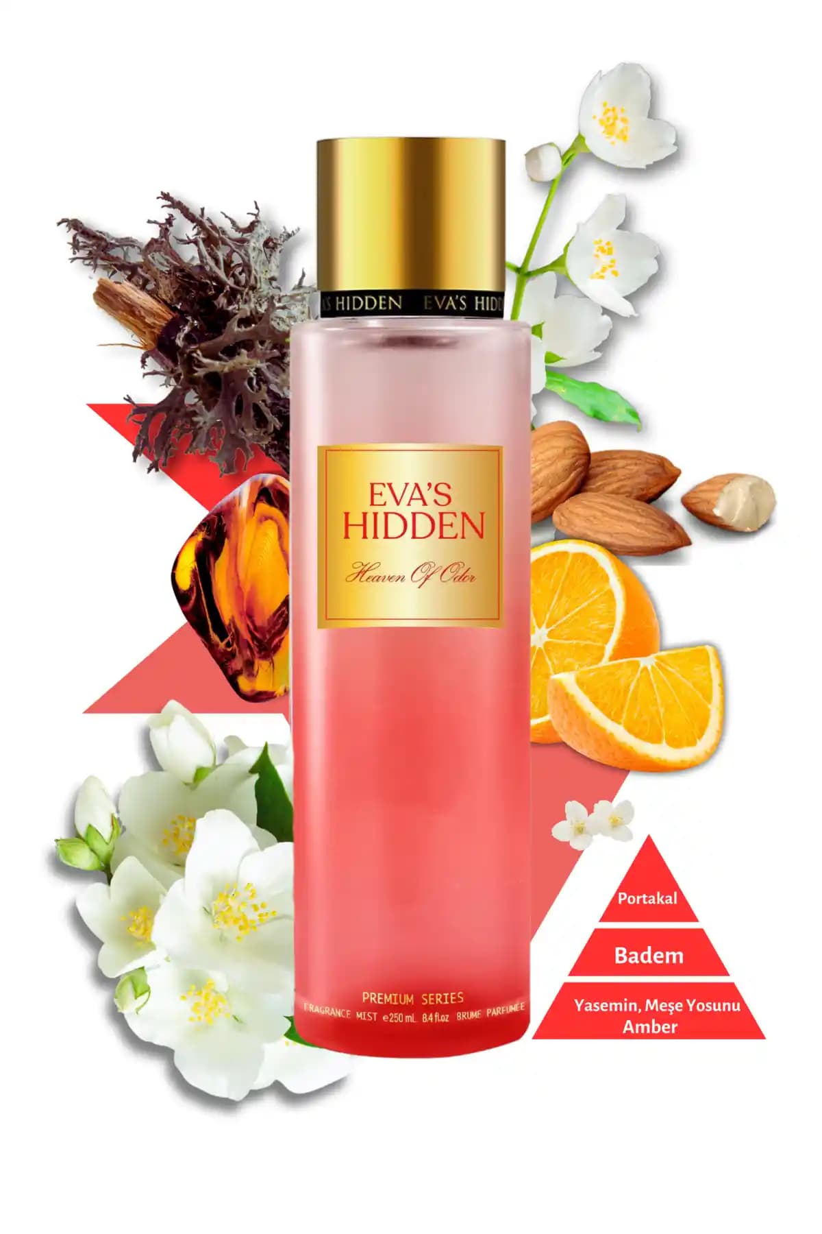 EVAS HIDDEN Heaven Of Odor Body Mist: Kalıcı ve Ferah Meyveli Koku Deneyimi
