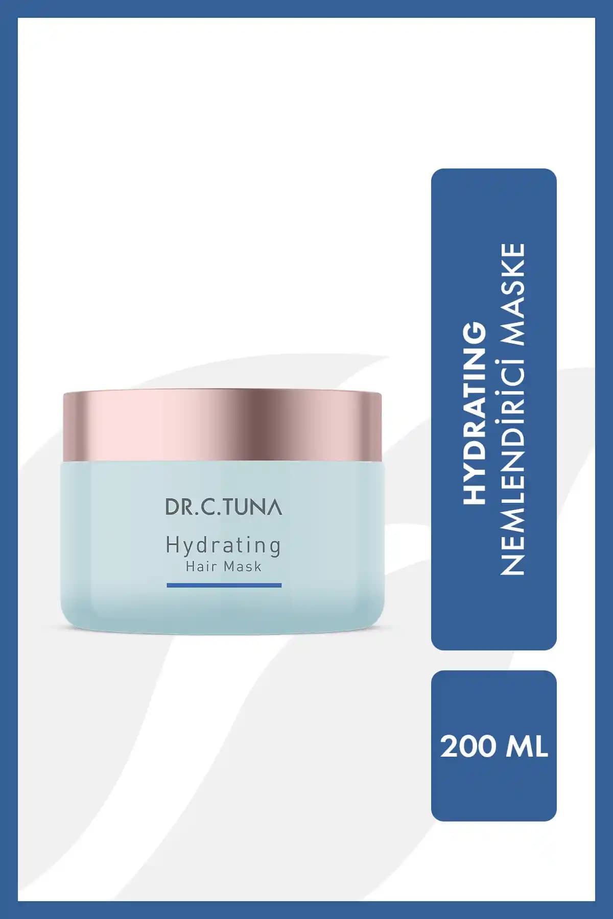 Farmasi Dr. C. Tuna Hydrating Yoğun Nemlendirici Maske: Kuru ve Hassas Saçlar İçin Derinlemesine Bakım