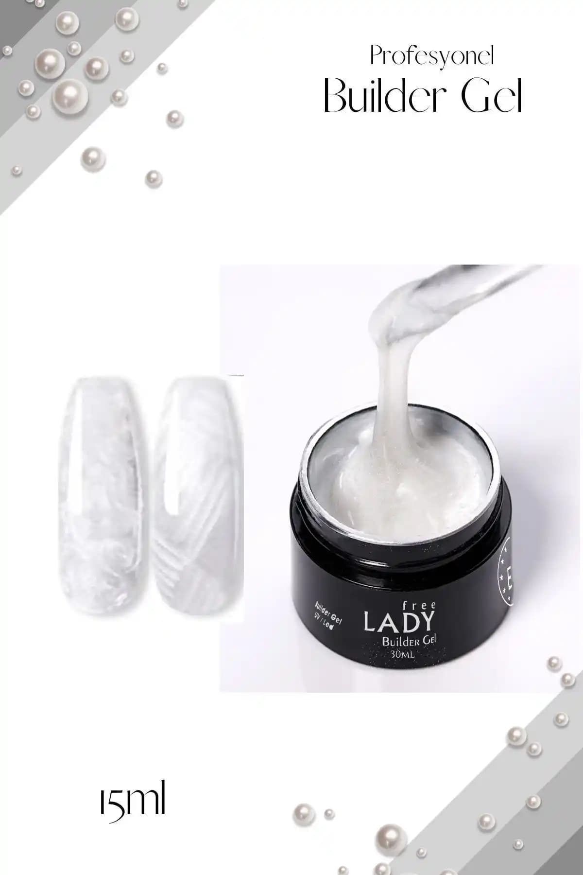FREELADY Protez Tırnak Builder Jel: Estetik ve Dayanıklılığı Bir Arada Sunar
