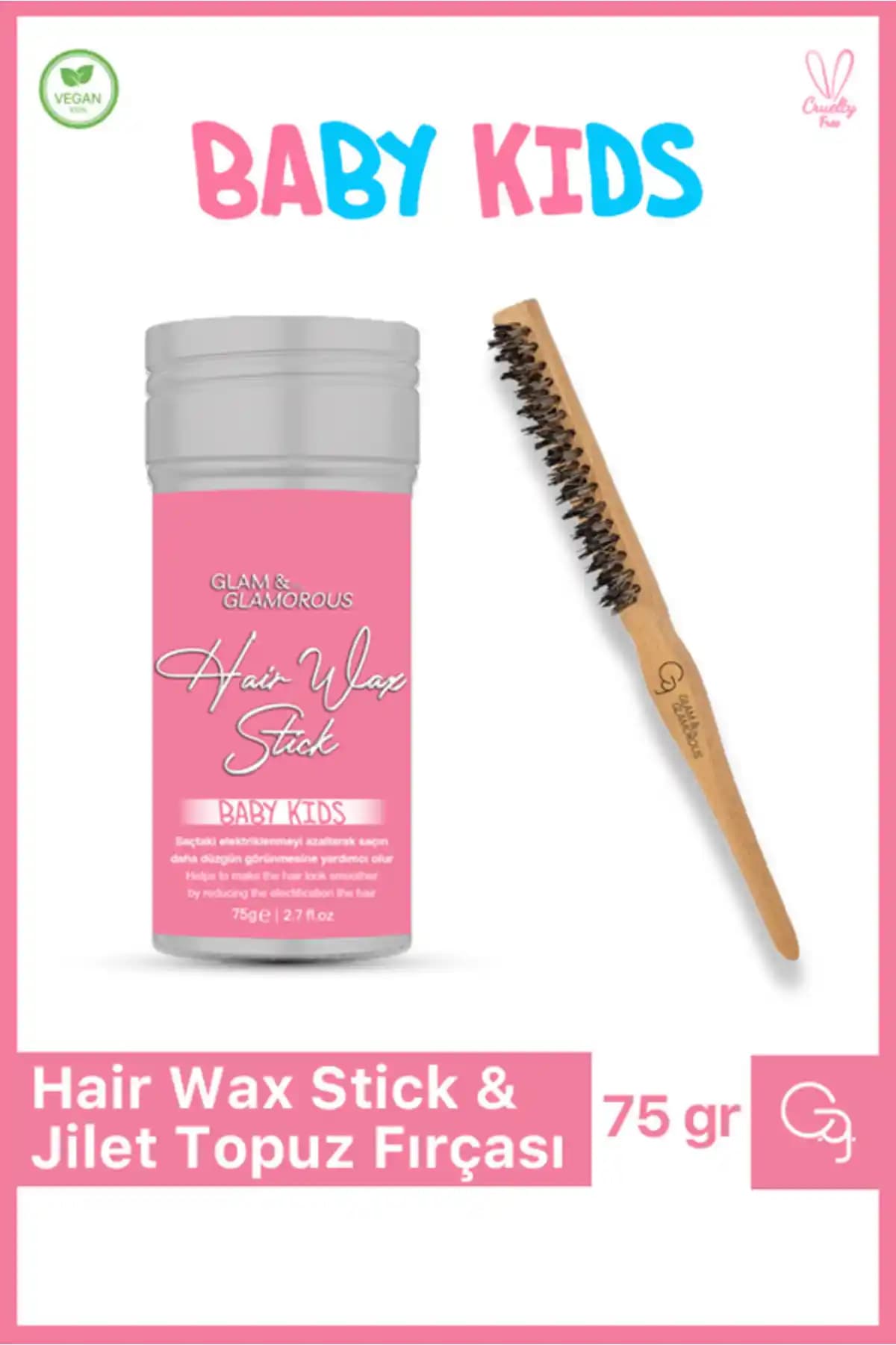 G.G. Glam & Glamorous Baby Stick Wax ve Topuz Fırçası İncelemesi ve Kullanım Rehberi