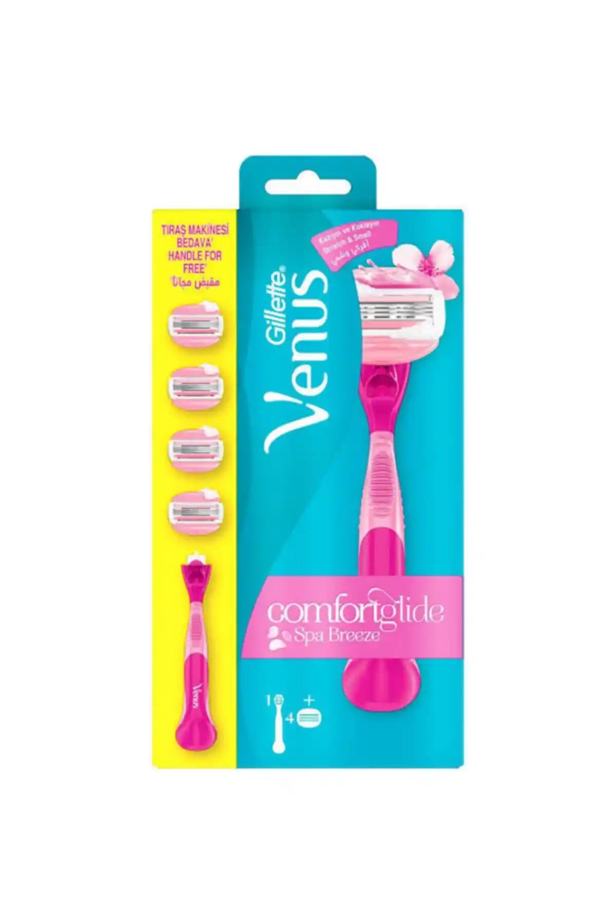 Gillette Venus Comfortglide Spa Breeze Kadın Tıraş Makinesi İncelemesi ve Kullanıcı Yorumları