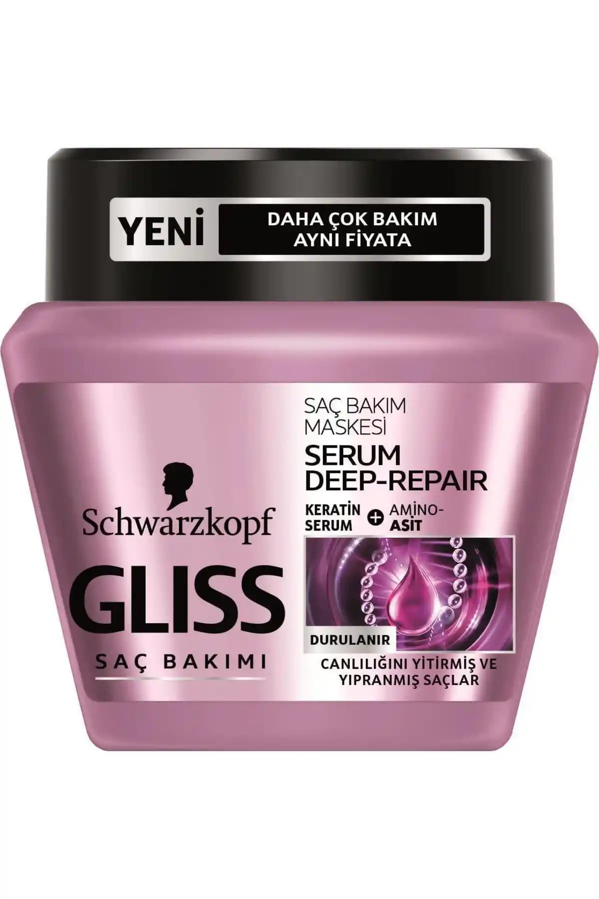 Gliss Saç Maskesi Serum Deep Repair: Derinlemesine Bakım ve Saç Onarımı İçin Uygun Seçenek