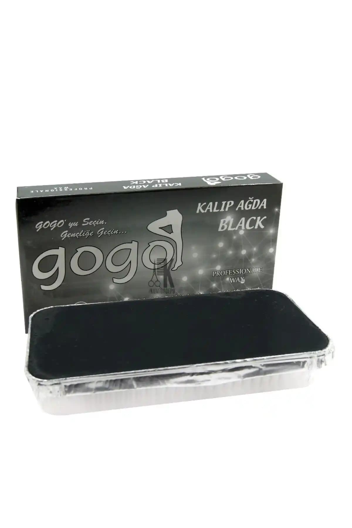 Gogo Kalıp Ağda 500gr Siyah - Evde Kullanım İçin Pratik ve Estetik Epilasyon Çözümü