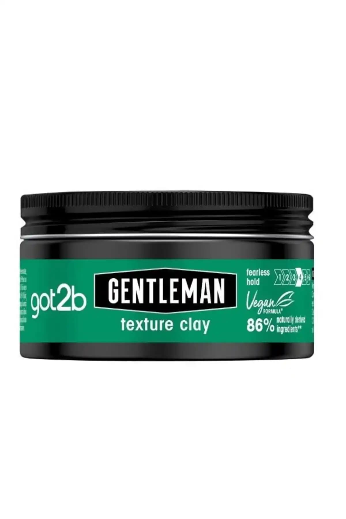Got2B Gentleman Texture Wax Mat 100 Ml: Güçlü Tutucu ve Doğal Mat Görünüm Sağlayan Saç Şekillendirici