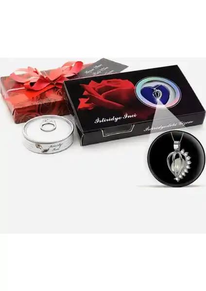 İstiridye İnci Efsane Okyanusun Ruhu: Zarif ve Doğal Tasarımlı Lüks Kolye