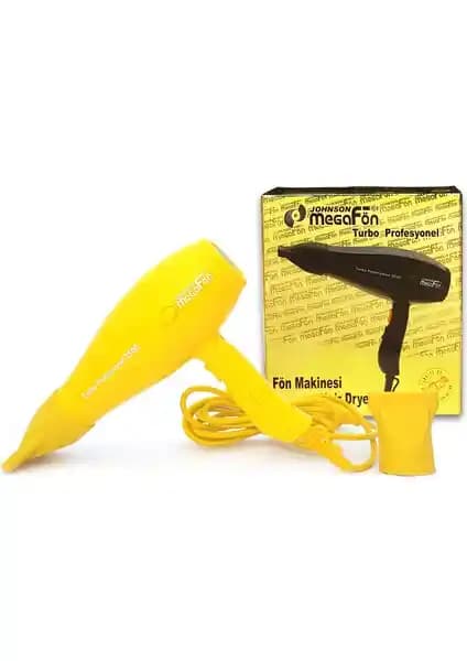 Johnson Megafön Turbo Profesyonel 3500: Güçlü ve Dayanıklı Saç Kurutma Cihazı