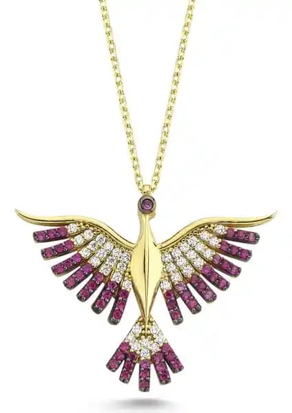 Kayra Mücevher Anka Kuşu Altın Kaplama Kolye: Zarif ve Dayanıklı Takı Seçenekleri