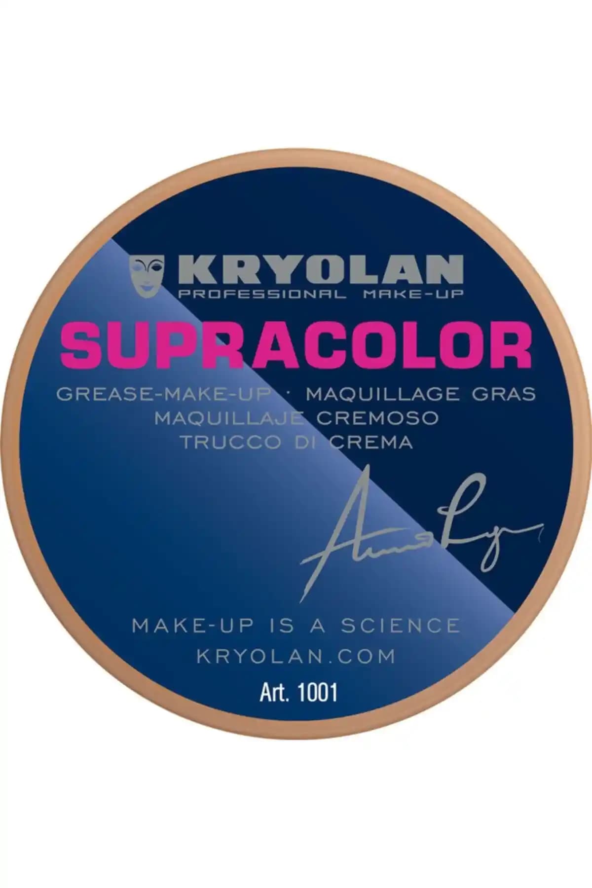 Kryolan Supracolor Fondöten Küçük Boy 8 ml FS38 Profesyonel ve Doğal Makyaj İçin Uygun