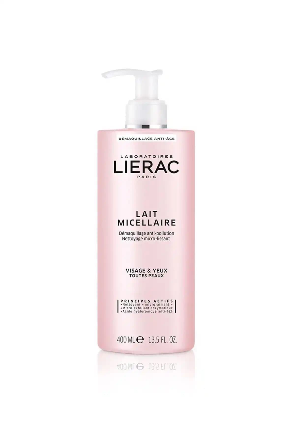 Lierac Double Cleanser Micellar Milk: Tüm Cilt Tipleri İçin Çift Etkili Temizleme Ürünü