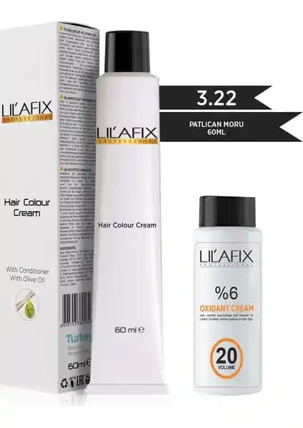 Lil'afix 3.22 Patlıcan Moru Krem Tüp Boya İncelemesi ve Kullanım İpuçları