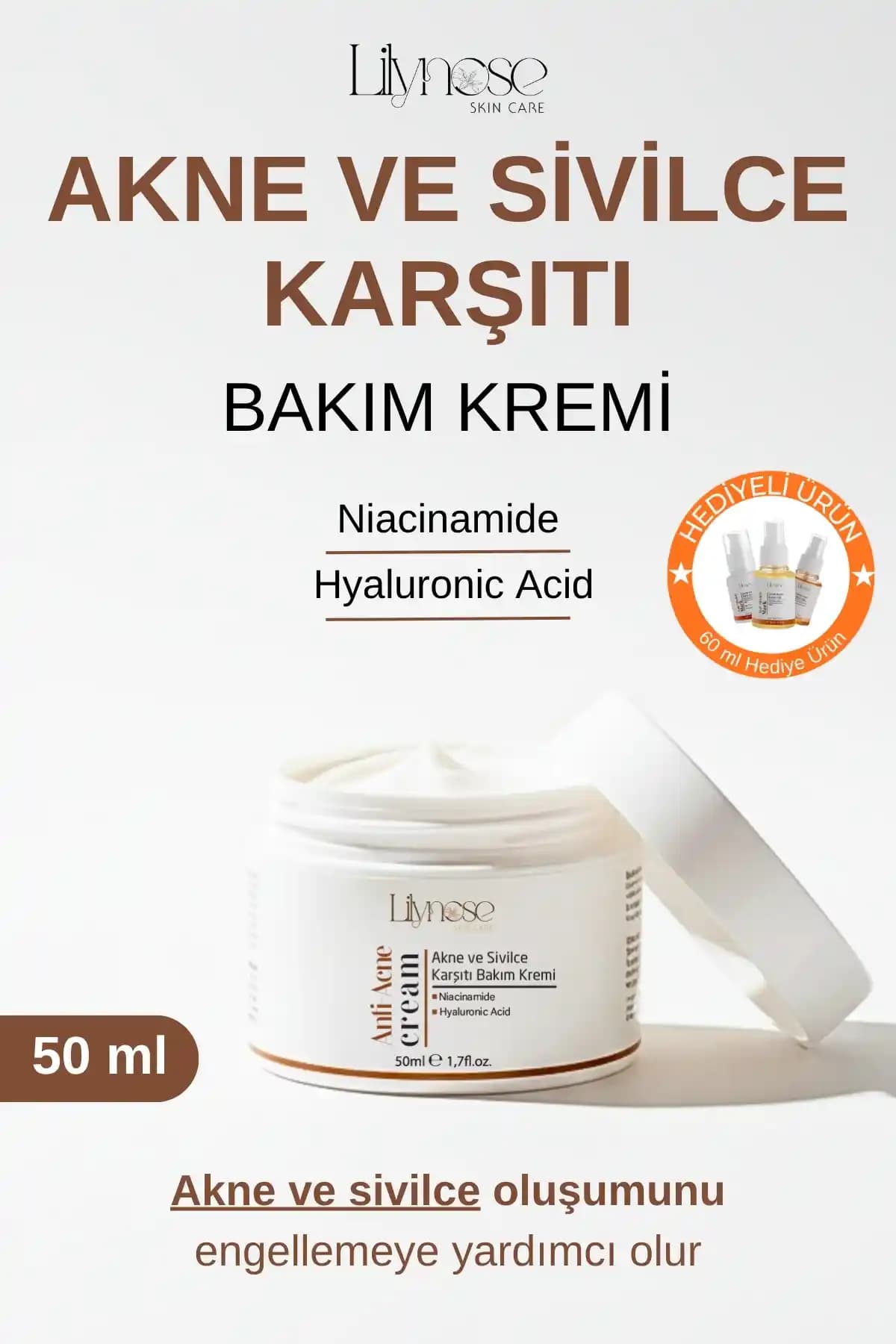 Lilynose Sivılce Önleyici ve Akne Karşıtı Bakım Kremi İncelemesi ve Kullanıcı Yorumları