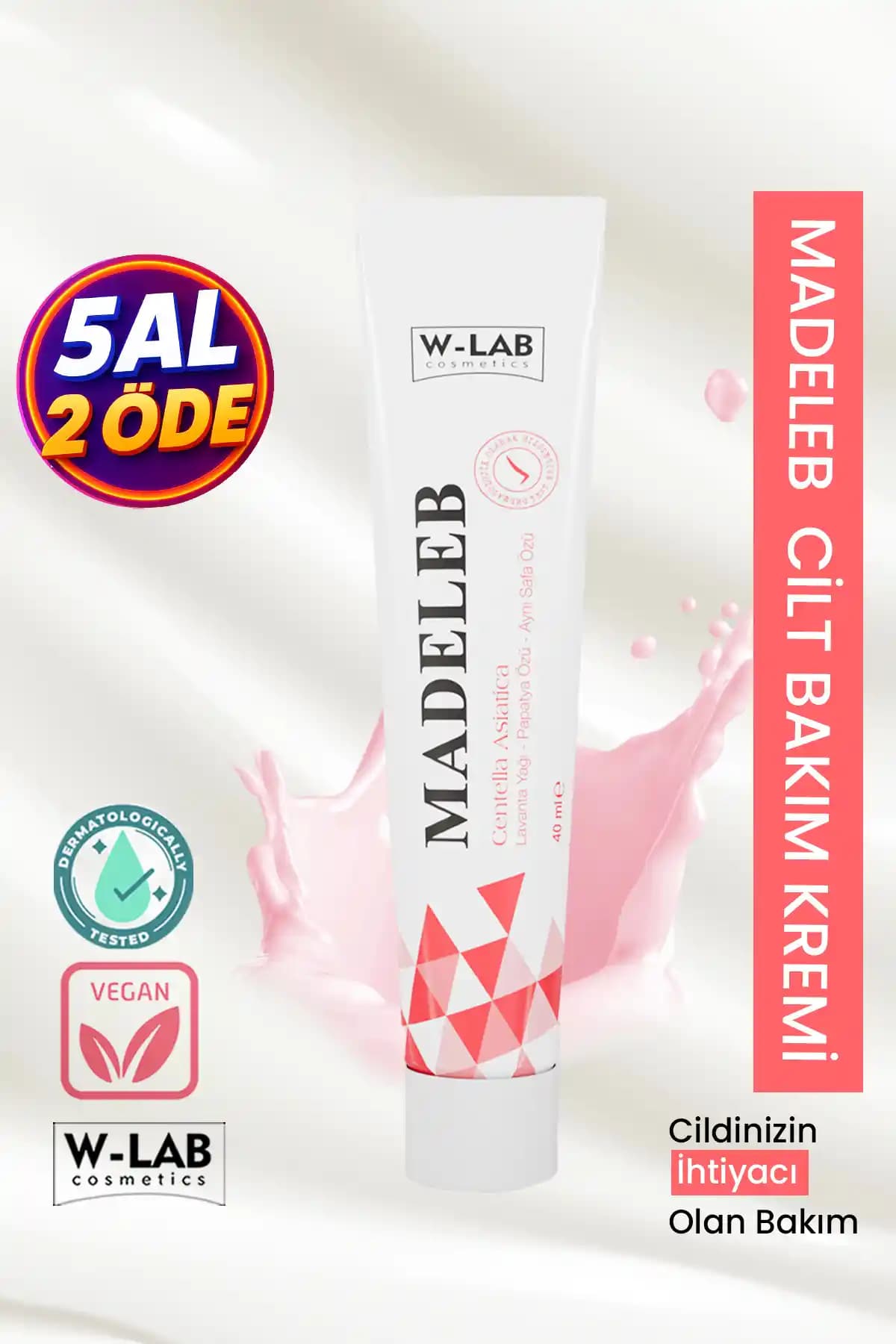 Madeleb Kozmetik Cilt Bakım Kremi: Doğal ve Çok Yönlü Cilt Bakım Çözümü