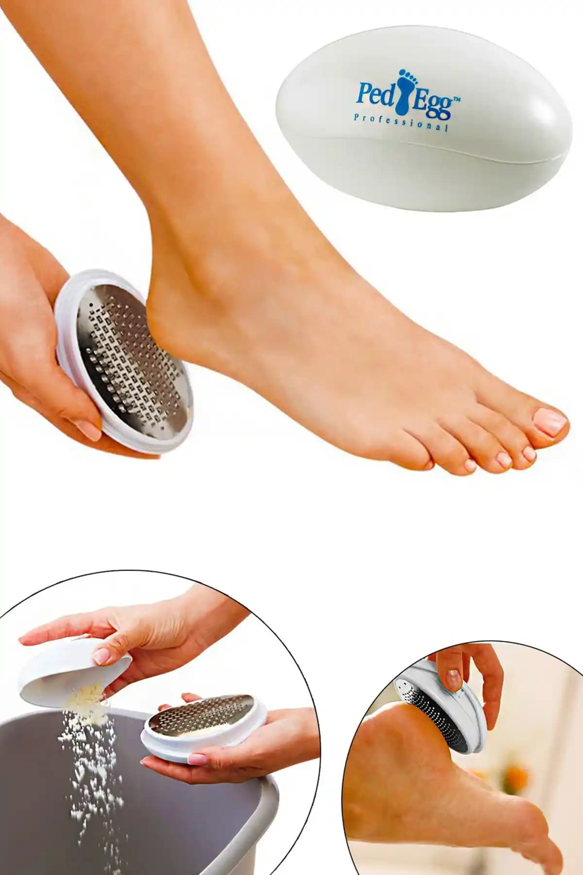 MAROKEN Topuk Nasır Temizleme Bakımı Ayak Törpüsü ile Sağlıklı ve Pürüzsüz Ayaklar