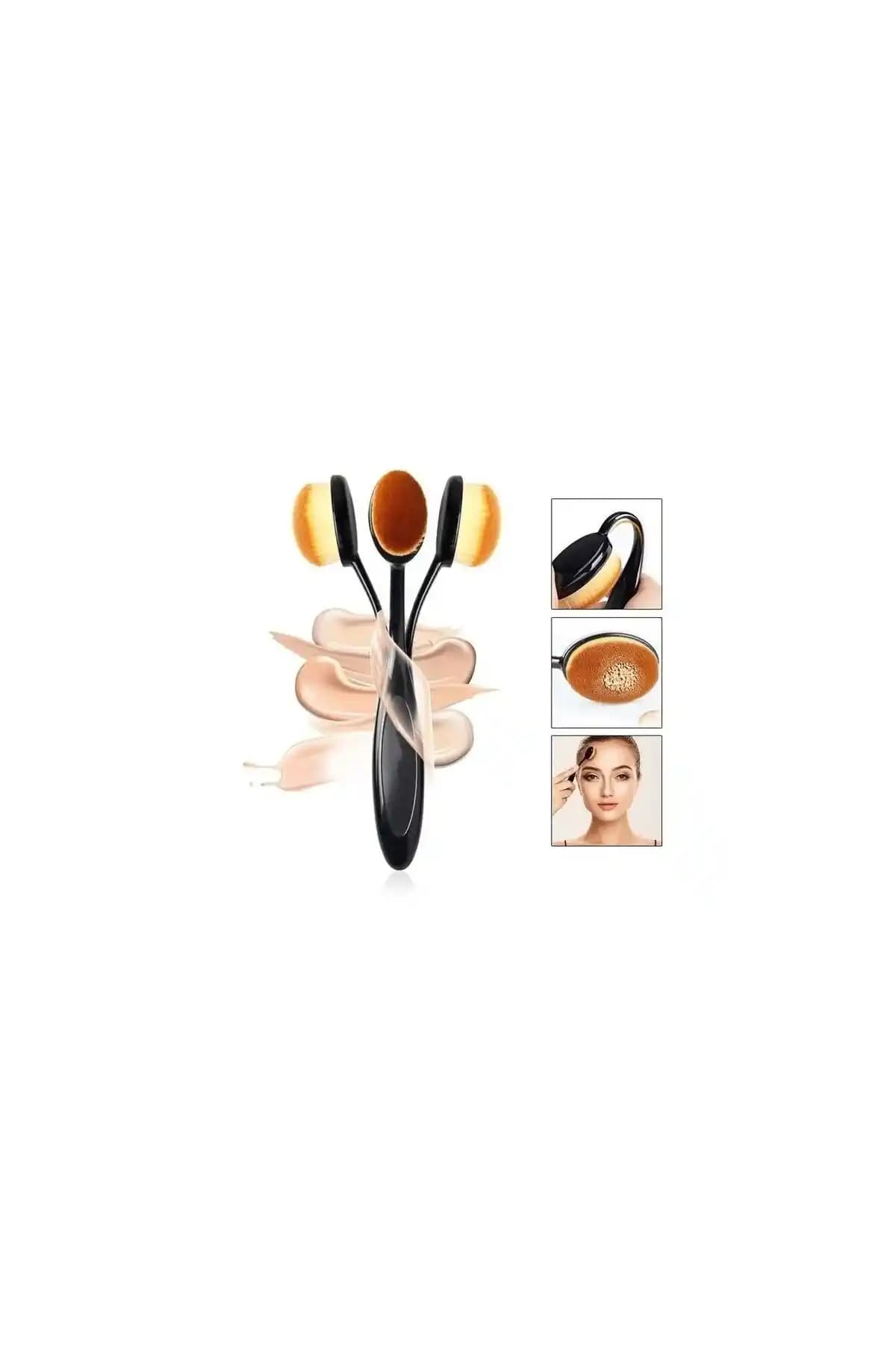 Monalisatoka Oval Makyaj Fırçası: Profesyonel ve Ev Kullanımı İçin Yüksek Kalite