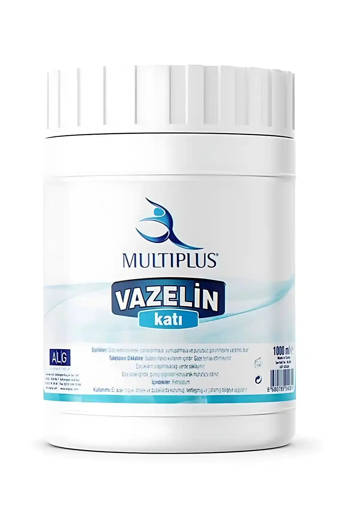 Multiplus Vazelin Katı 1000 ml Güçlü Nemlendirici ve Çok Amaçlı Cilt Bakım Ürünü
