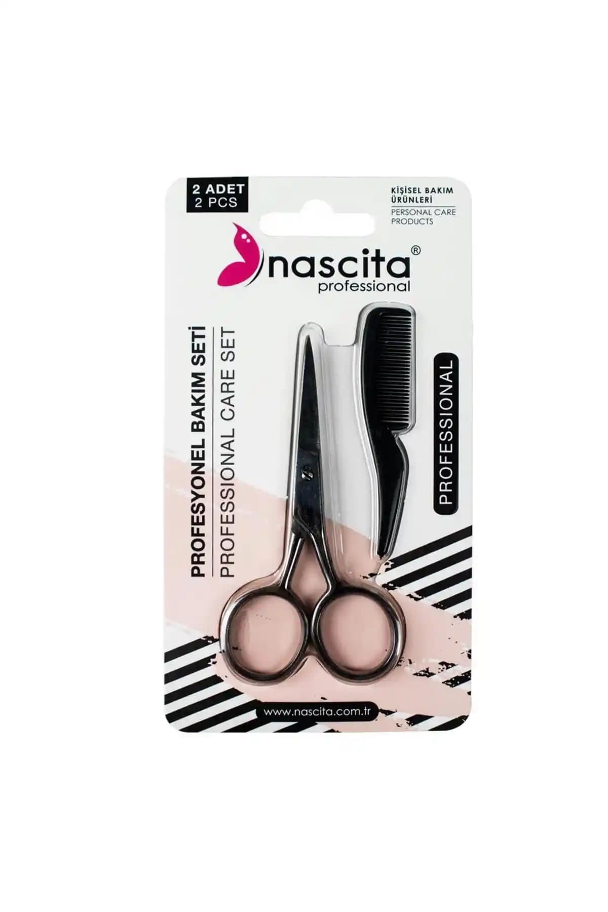 Nascita Profesyonel Bakım Seti Mini Tarak ile Kaş Şekillendirmede Hassas ve Pratik Çözüm