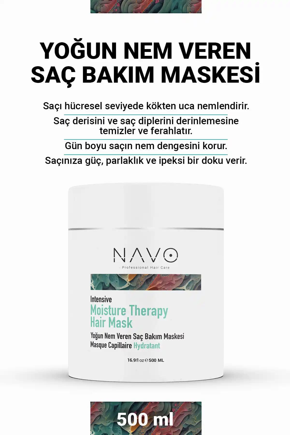Navo Professional Yoğun Nem Veren Saç Maskesi İncelemesi ve Kullanım Avantajları
