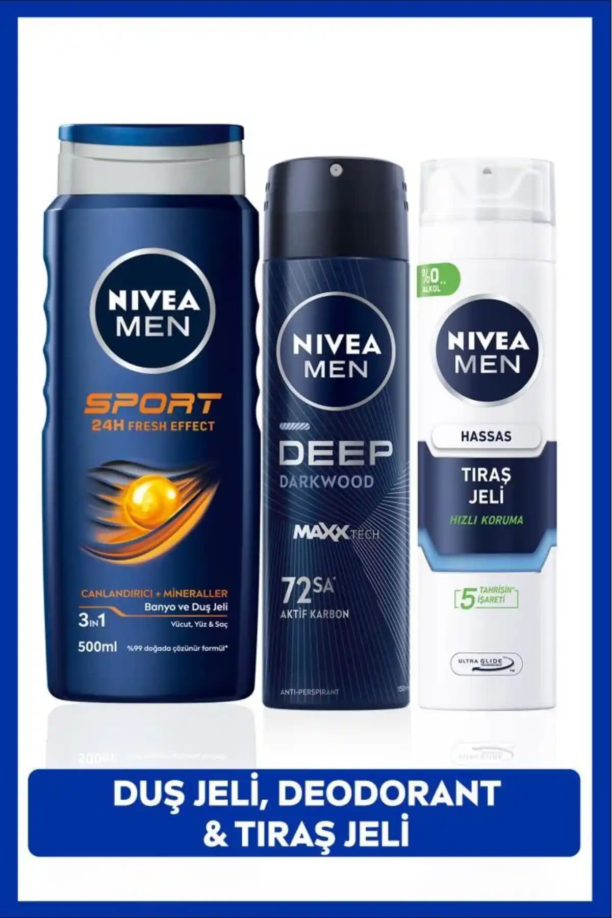 NIVEA Men Spor ve Günlük Bakım Seti İncelemesi ve Kullanıcı Yorumları