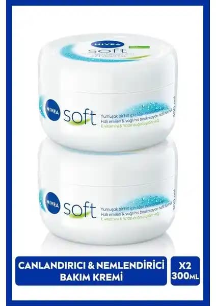 Nivea Soft Nemlendirici Krem: Çok Yönlü Günlük Cilt Bakım Ürünü