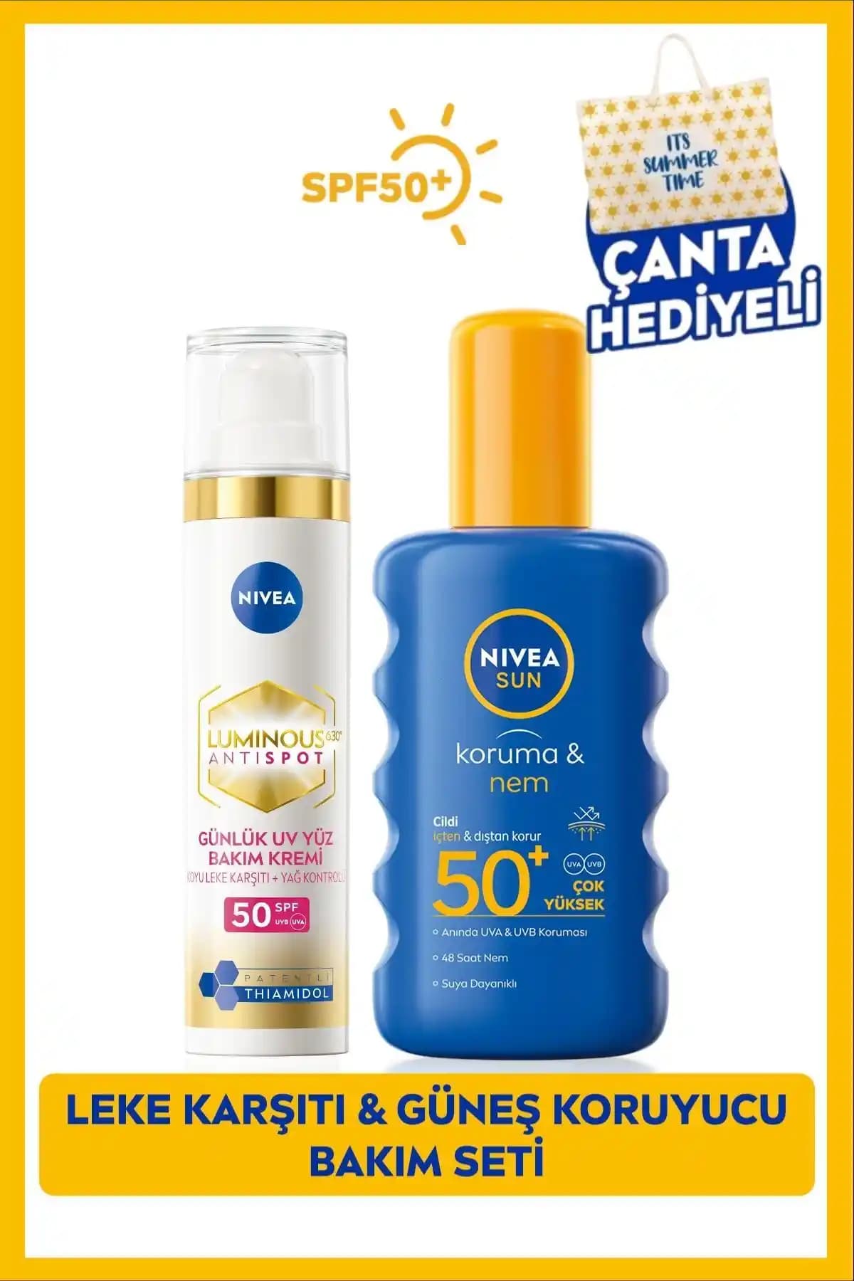 NIVEA Sun ve Leke Karşıtı Krem ile Cilt Sağlığında Yeni Dönem