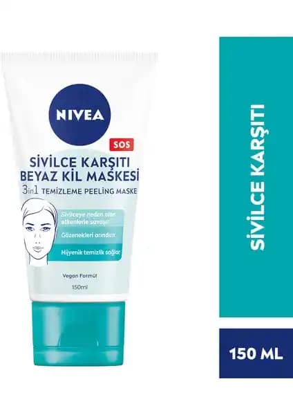 Nivea Yüz Maskesi: Sivilce Karşıtı ve Derin Temizlik Sağlayan Cilt Bakım Ürünü