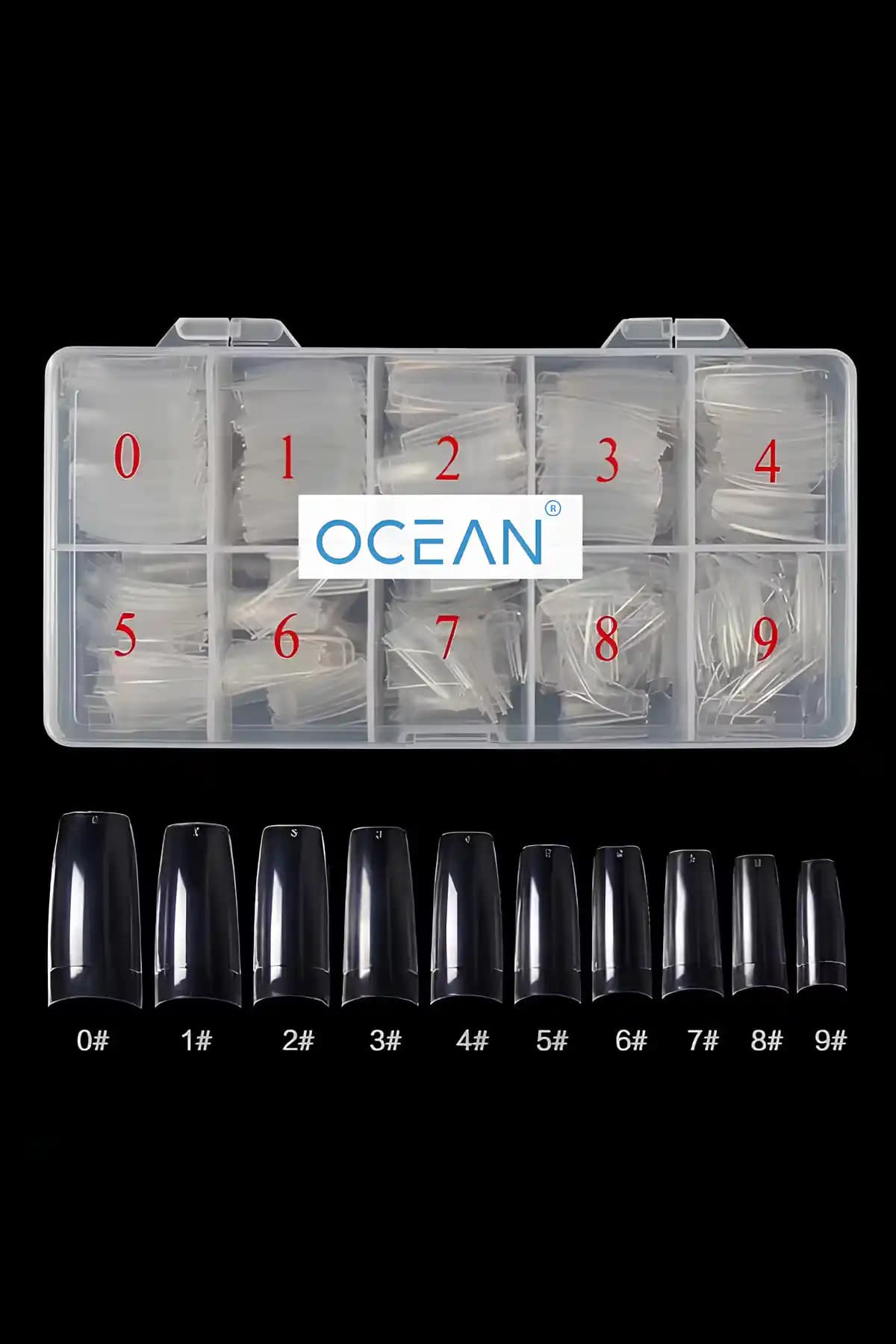 Ocean Yarım Ay Tips Tırnak: Dayanıklı ve Estetik Protez Tırnak Uygulama Çözümü