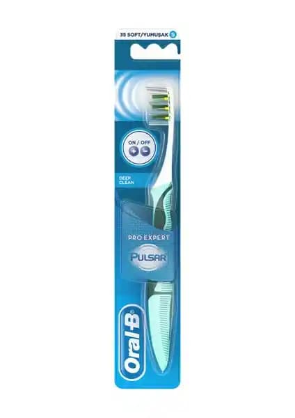 Oral-B Pro-Expert Pulsar 35 Yüksek Titreşimli Elektrikli Diş Fırçası Sağlıklı Dişler İçin