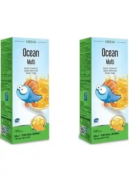 Orzax Ocean Multi Şurup: Çocuklar İçin Vitamin ve Omega-3 Takviyesi Ürün Özeti