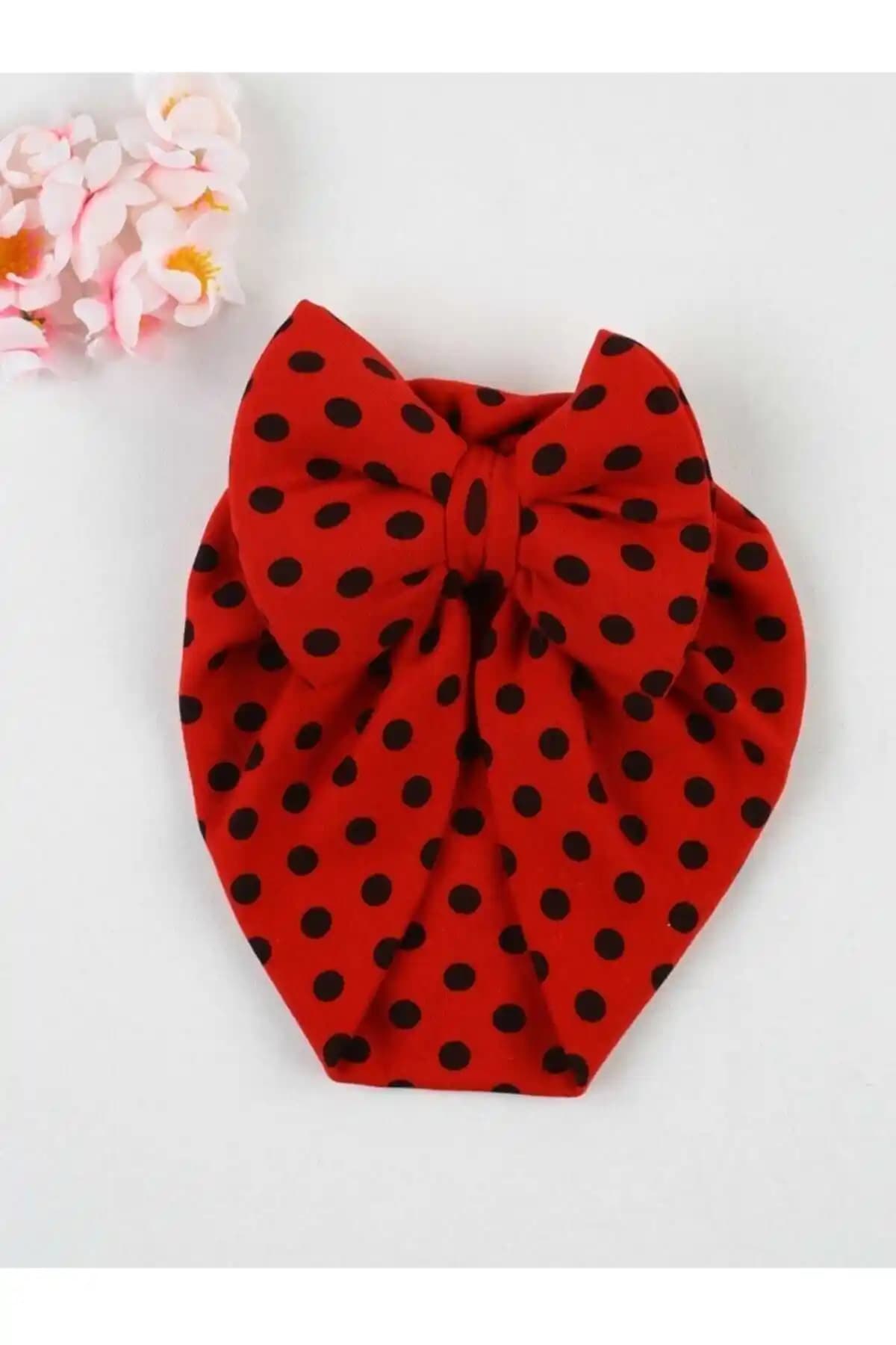 Özlem Bebe Fiyonklu Kız Bebek Bone Kırmızı Tasarım ve Kullanım Özellikleri