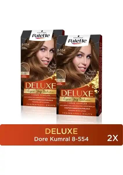 Palette Deluxe Dore Kumral Saç Boyası: Yoğun Renk ve Uzun Süreli Kalıcılık Özelliği